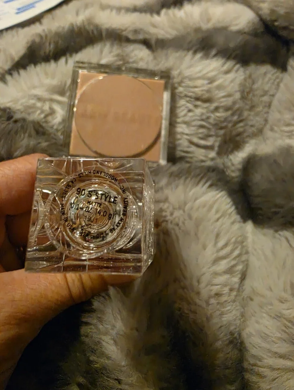 KKW 90's Style Nude Lipstick & Tempting Highlighter Set, NWOB